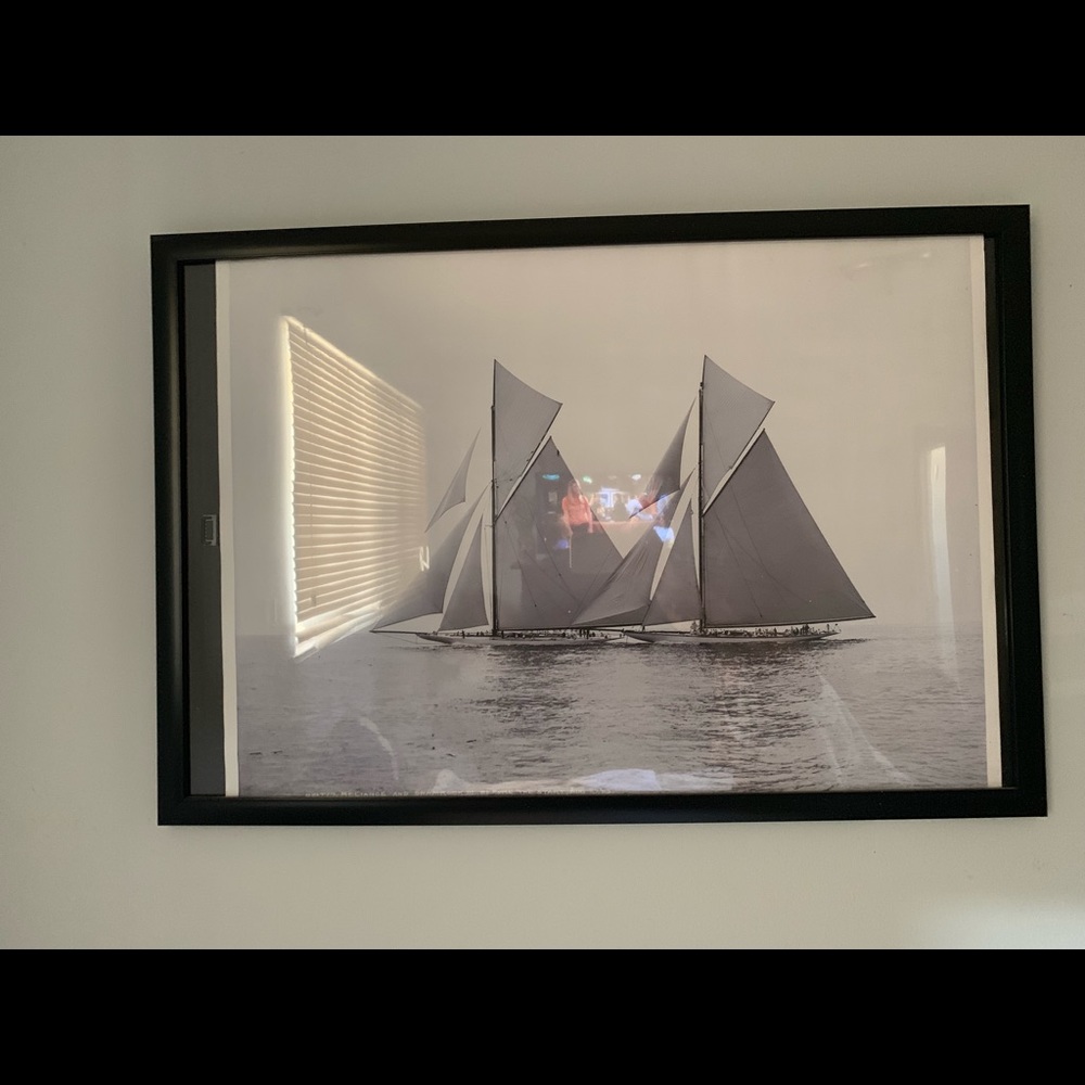 Beautiful 11x18 Sailboat Wall Art